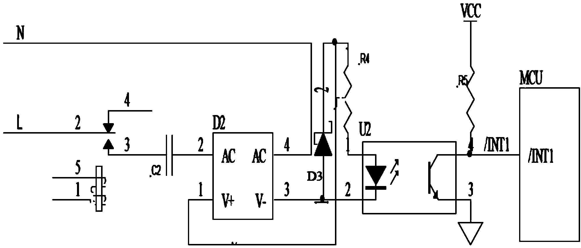 Relay sudden change impact resisting and protecting system and method thereof