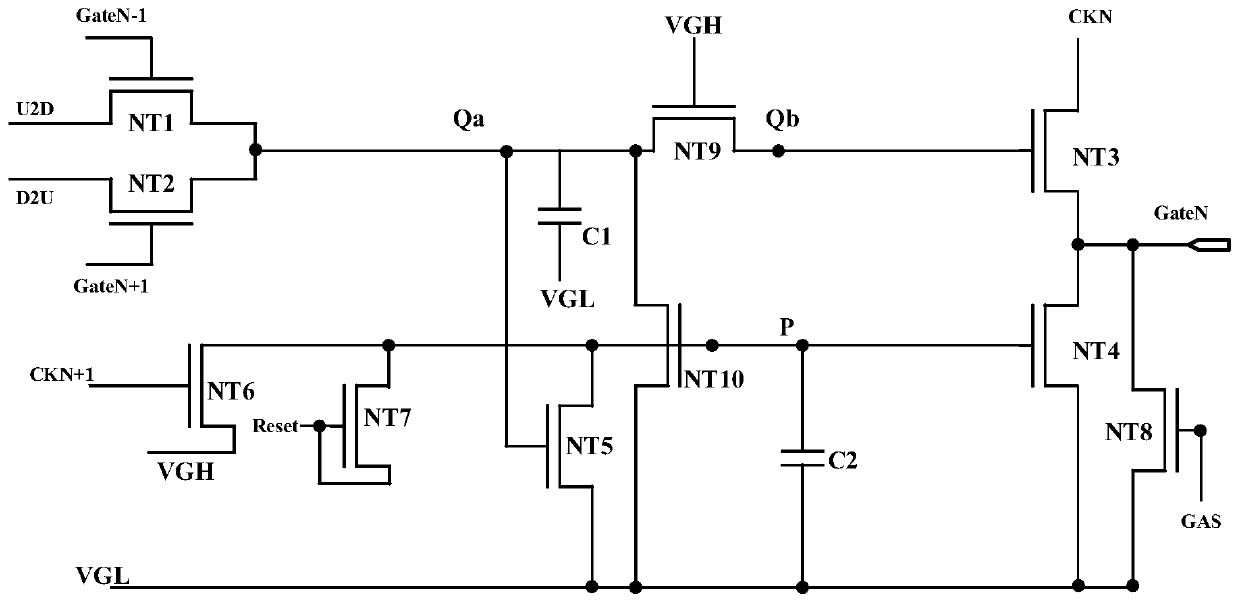 GOA circuit and display panel