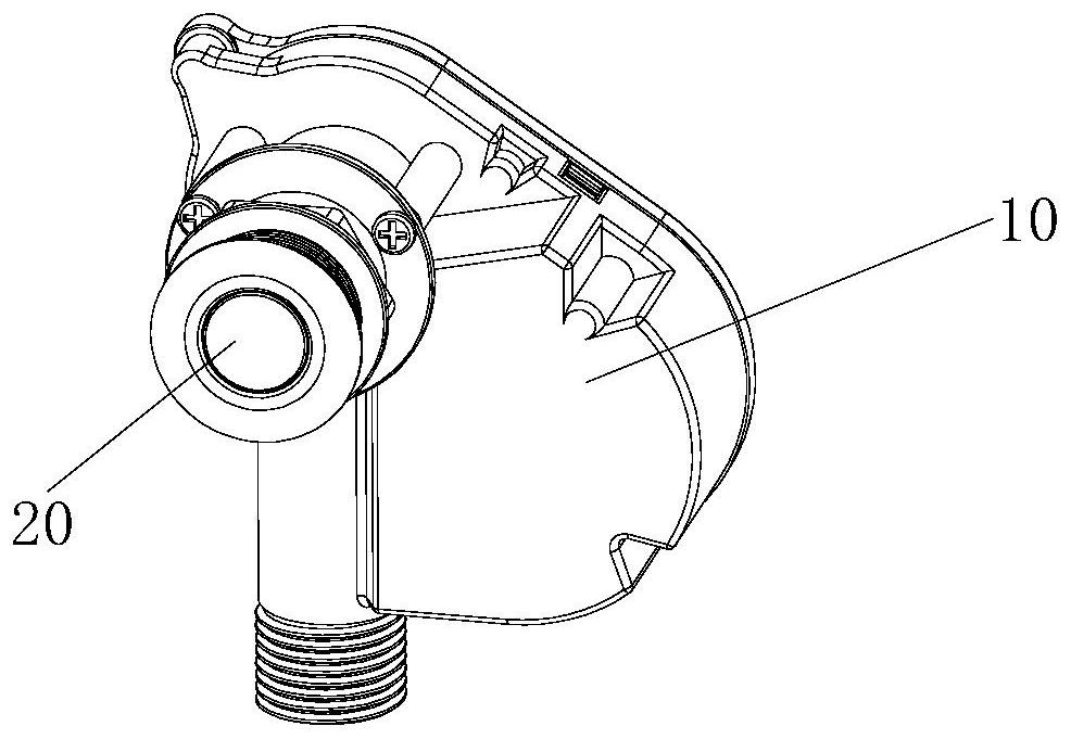 A cleaning nozzle assembly and a self-cleaning bathtub