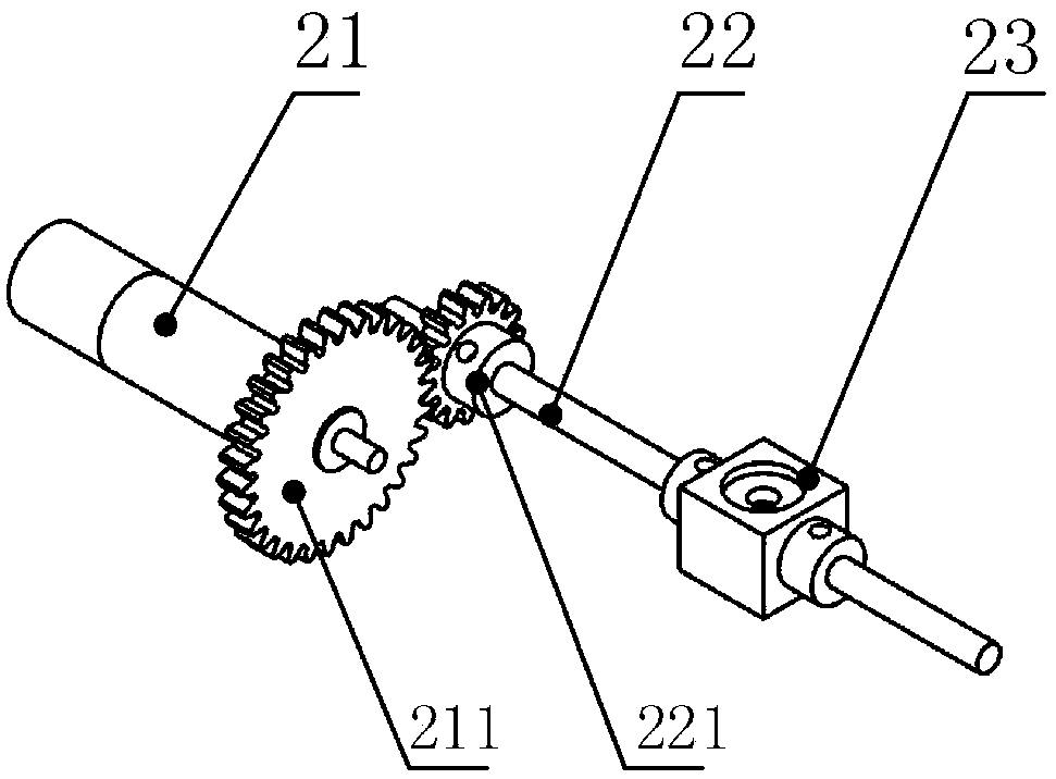 A three-degree-of-freedom flapping wing test rig based on gear transmission