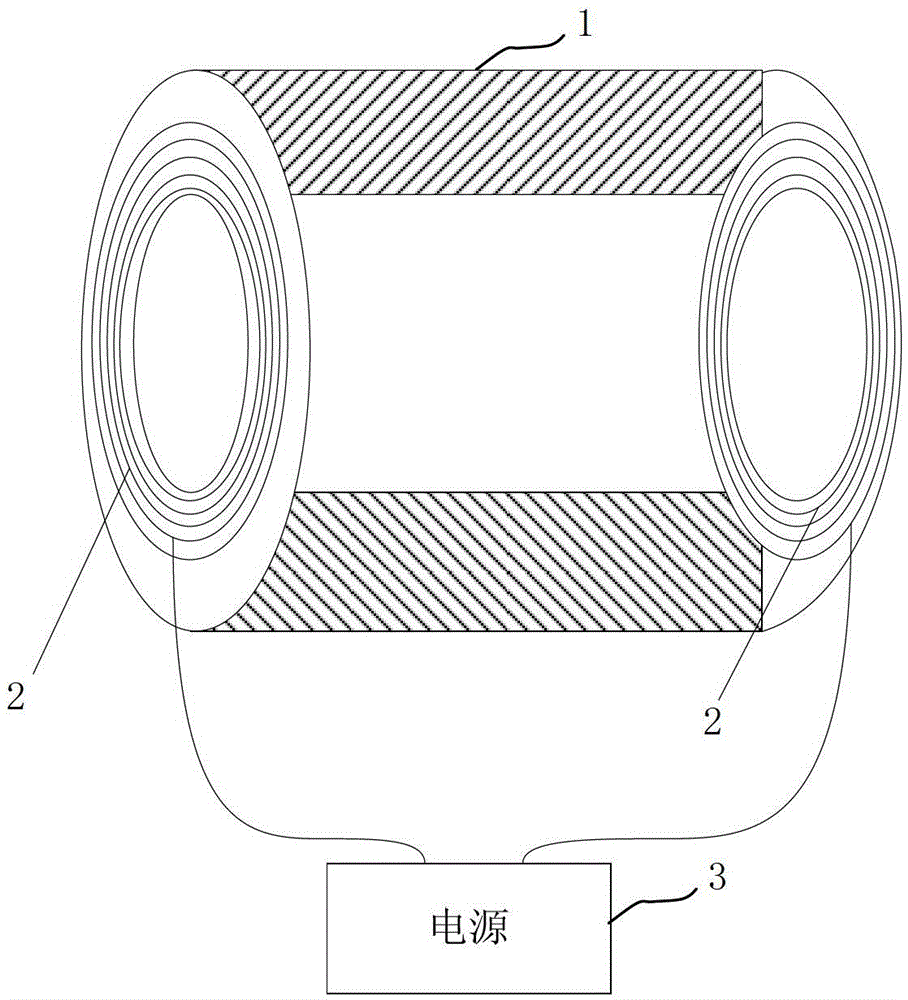 Magnetic resonance system with auxiliary shimming coil and shimming method