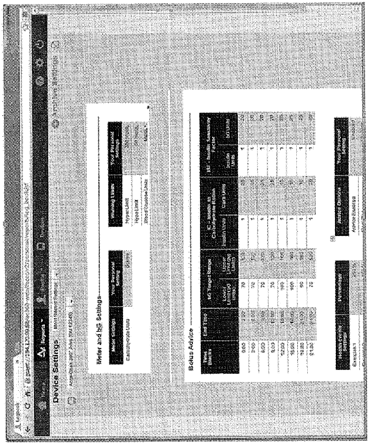 Diabetes management system with a medical device