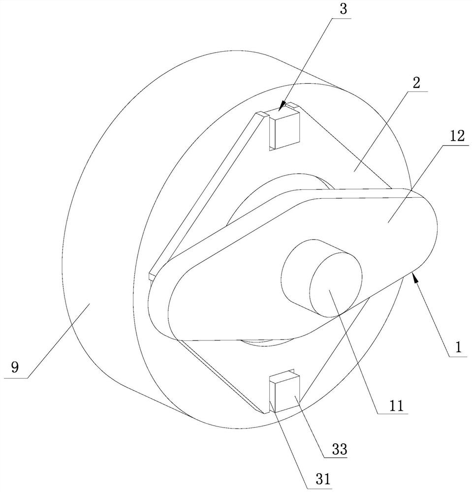 All-metal coupling capable of being used in narrow space