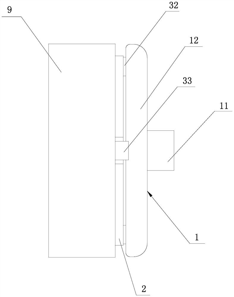 All-metal coupling capable of being used in narrow space