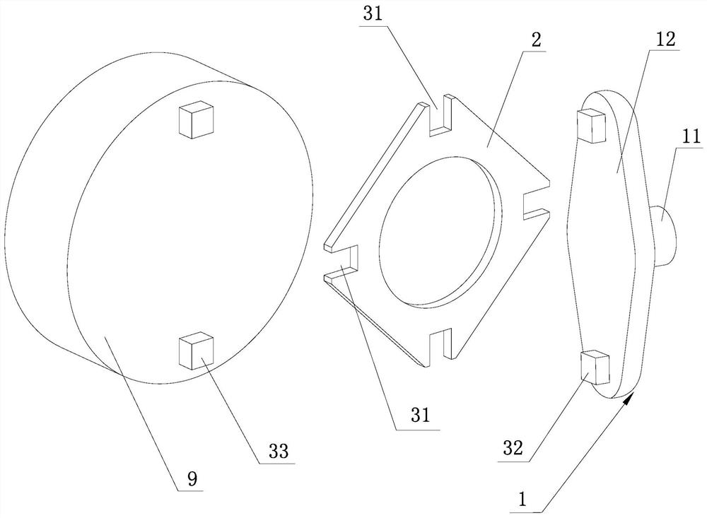 All-metal coupling capable of being used in narrow space