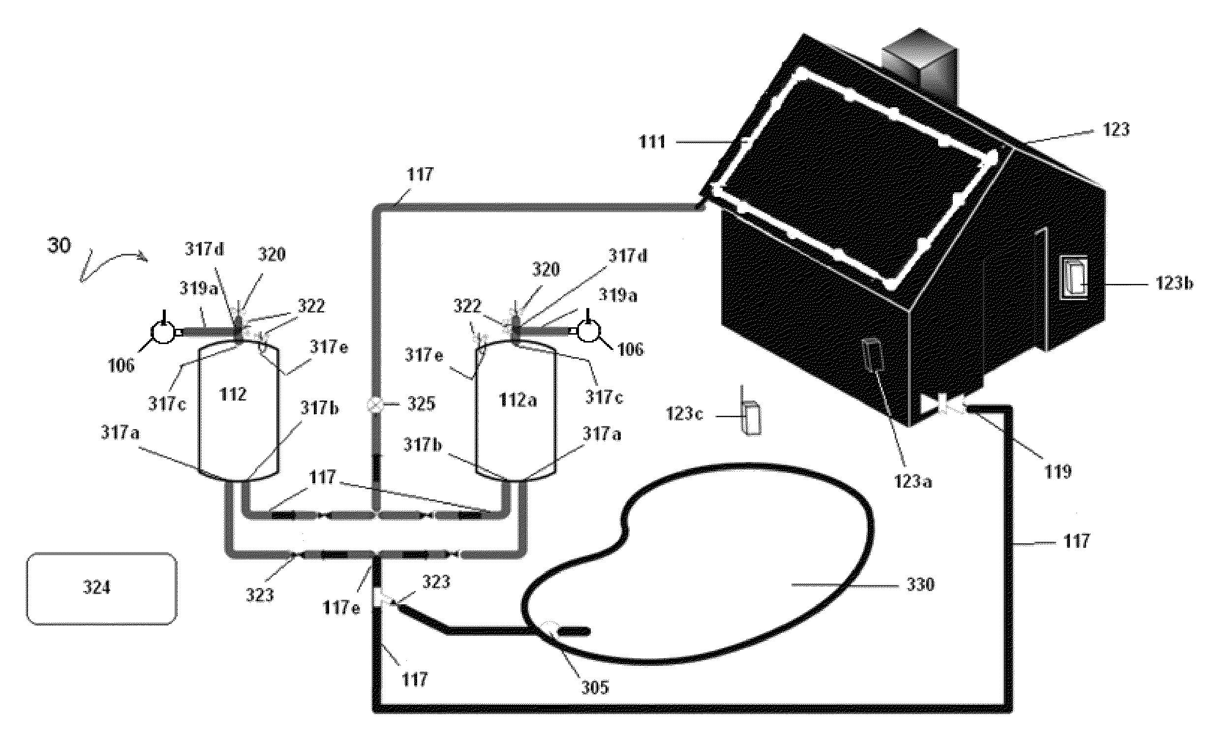 Roof top and attic vent water misting system