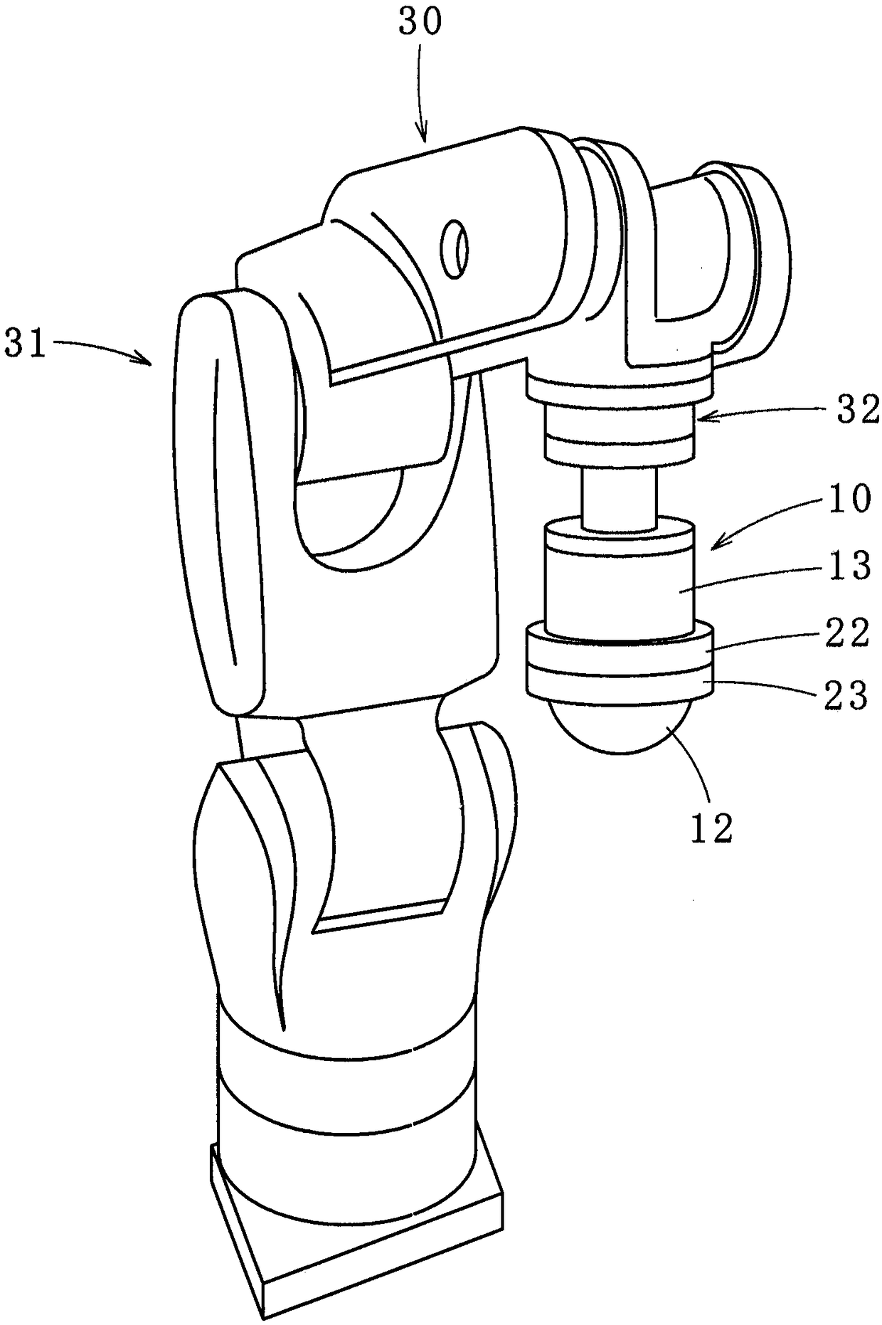 Modified magnetic fluid, holding mechanism and holding device using the modified magnetic fluid