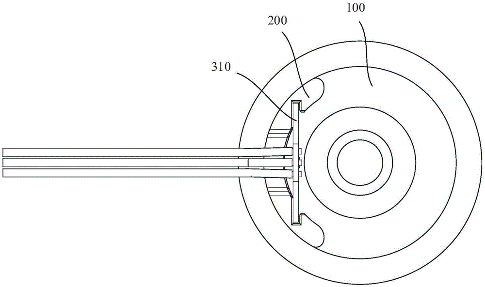 Plastic package motor