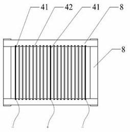 Electrochemical treatment device for sewage and wastewater treatment