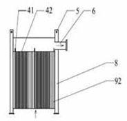 Electrochemical treatment device for sewage and wastewater treatment