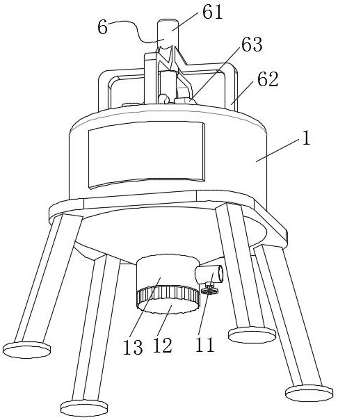 Diethyltoluenediamine solution filtering device