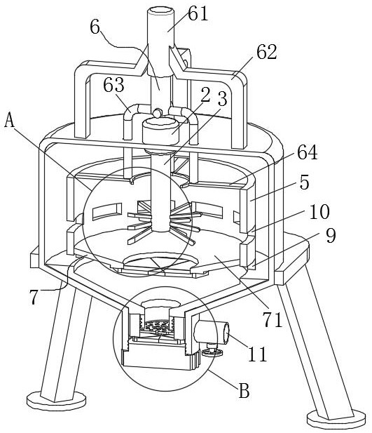 Diethyltoluenediamine solution filtering device