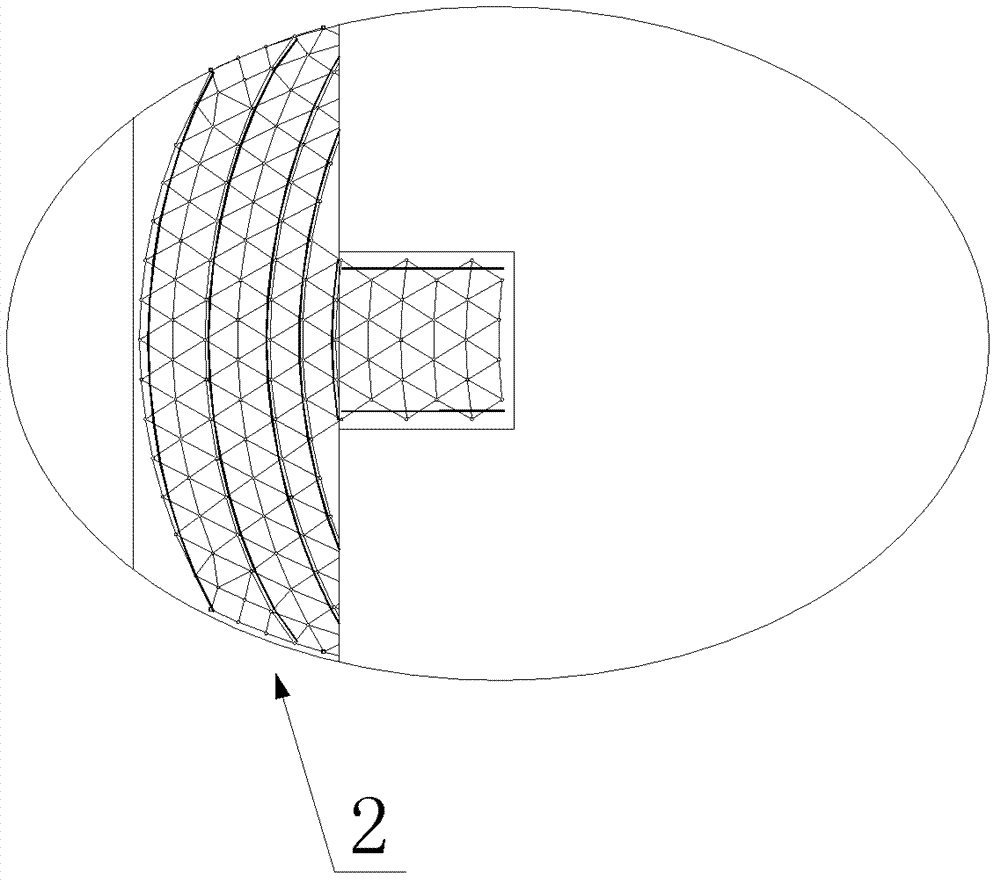 High-altitude bulk process of bolt ball net frame