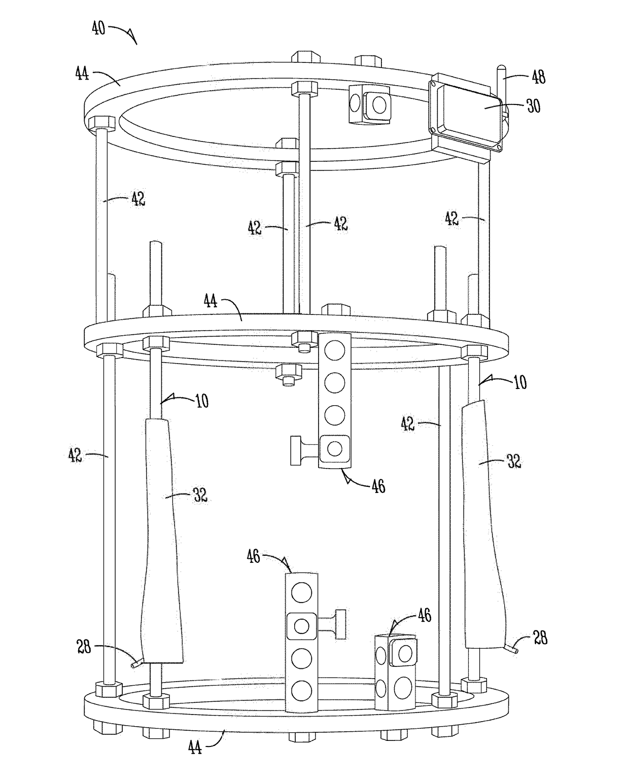 Mobile monitoring of fracture healing in external fixators