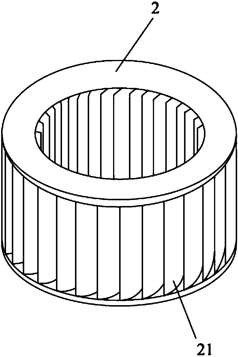 Turbine classifier as well as gradient classifying and purifying system for superfine silica powder