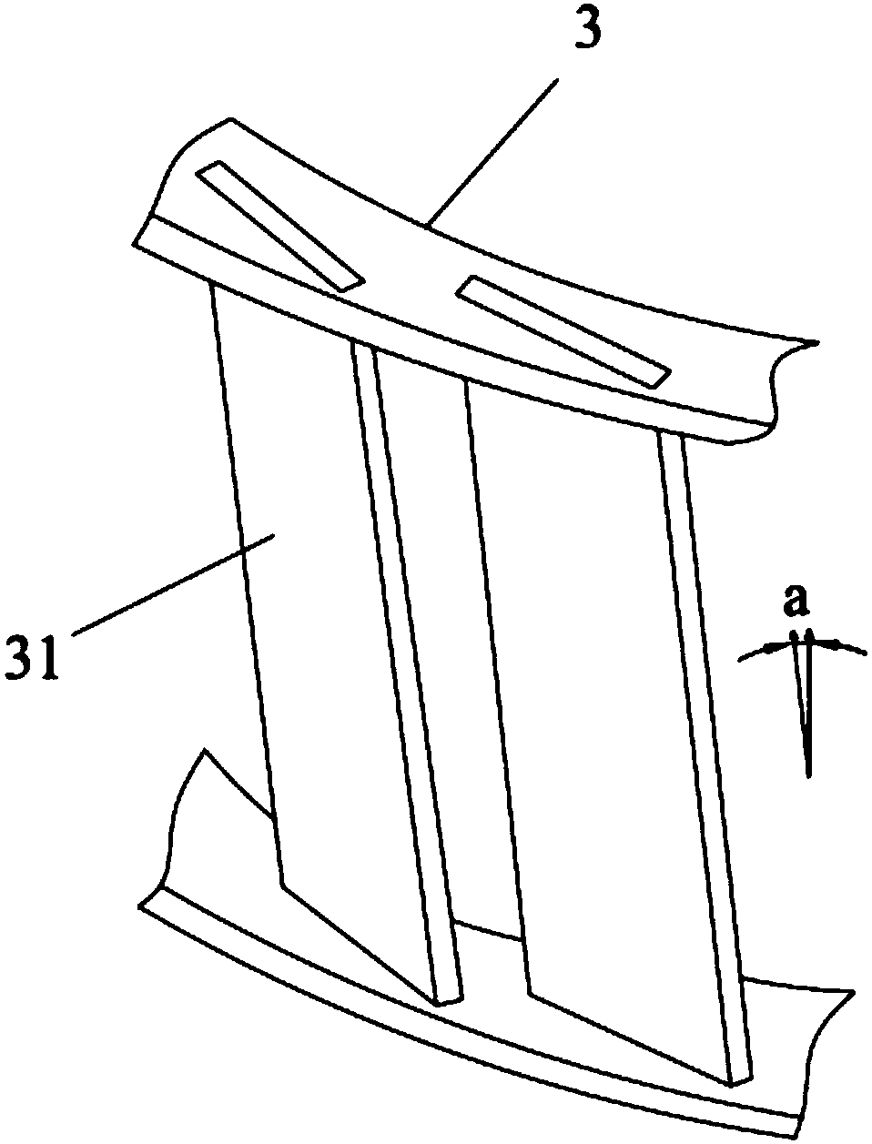 Turbine classifier as well as gradient classifying and purifying system for superfine silica powder