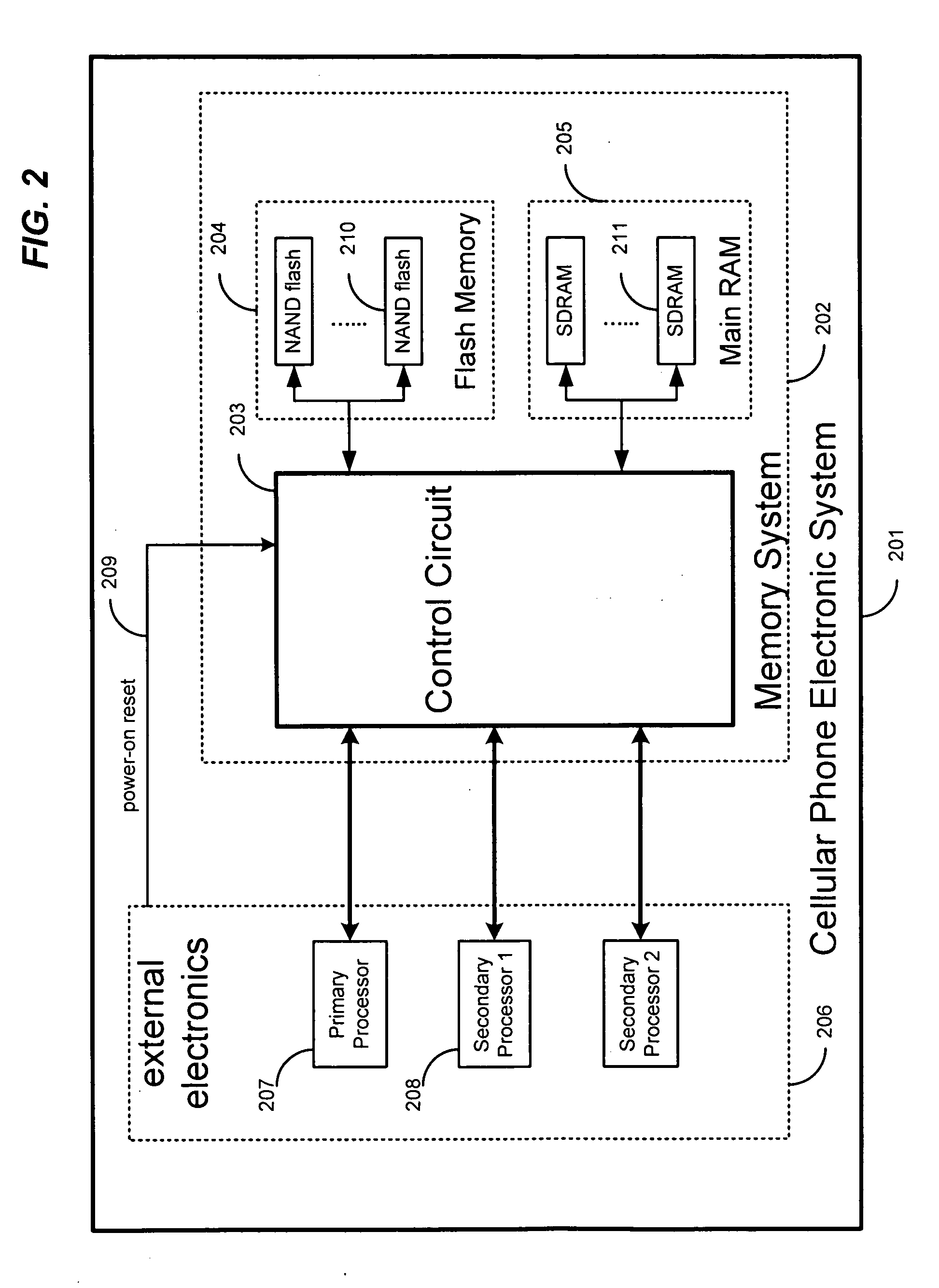 Systems and methods for providing nonvolatile memory management in wireless phones