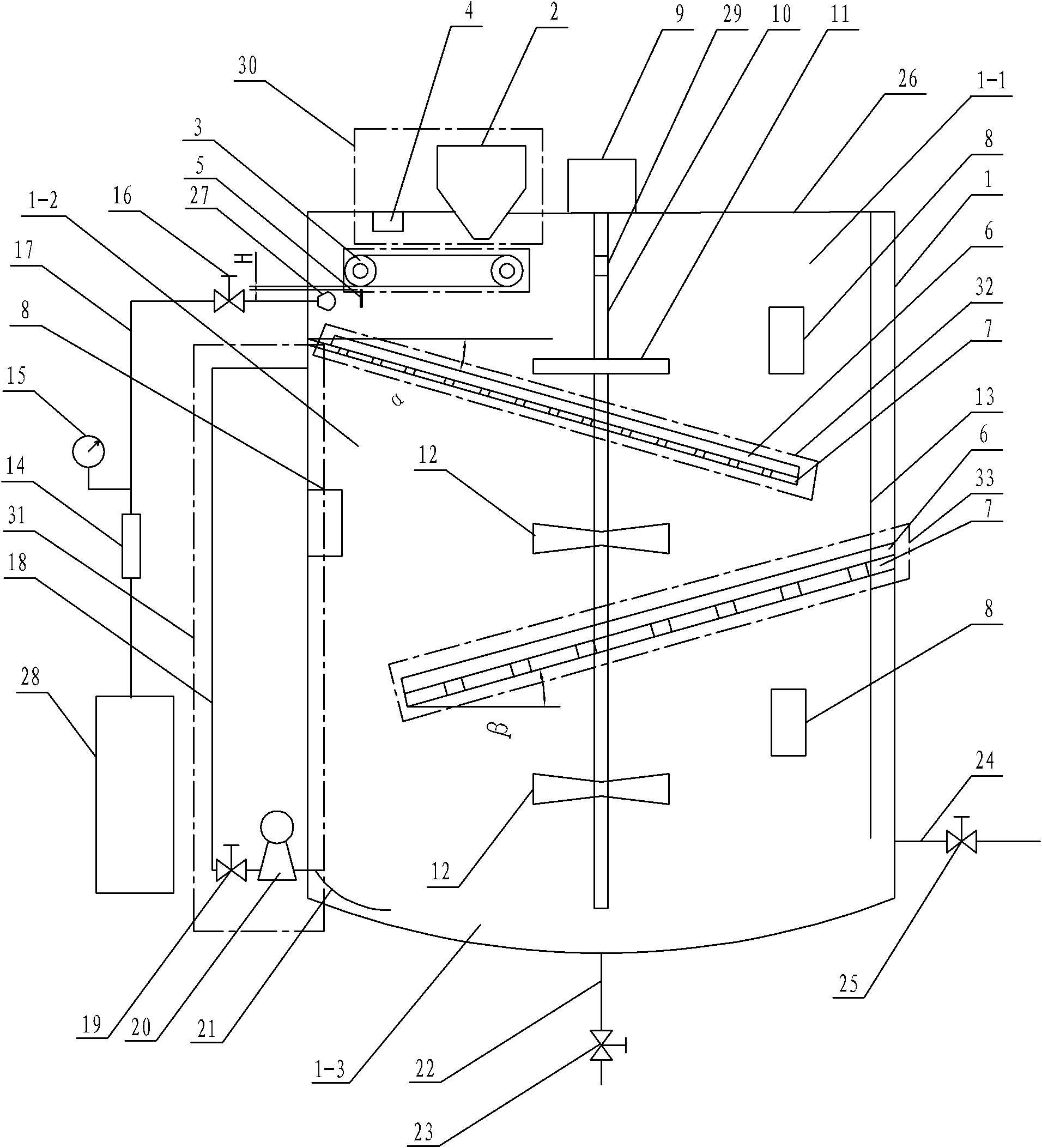 Dissolving and adding system for permanganate composite medicament