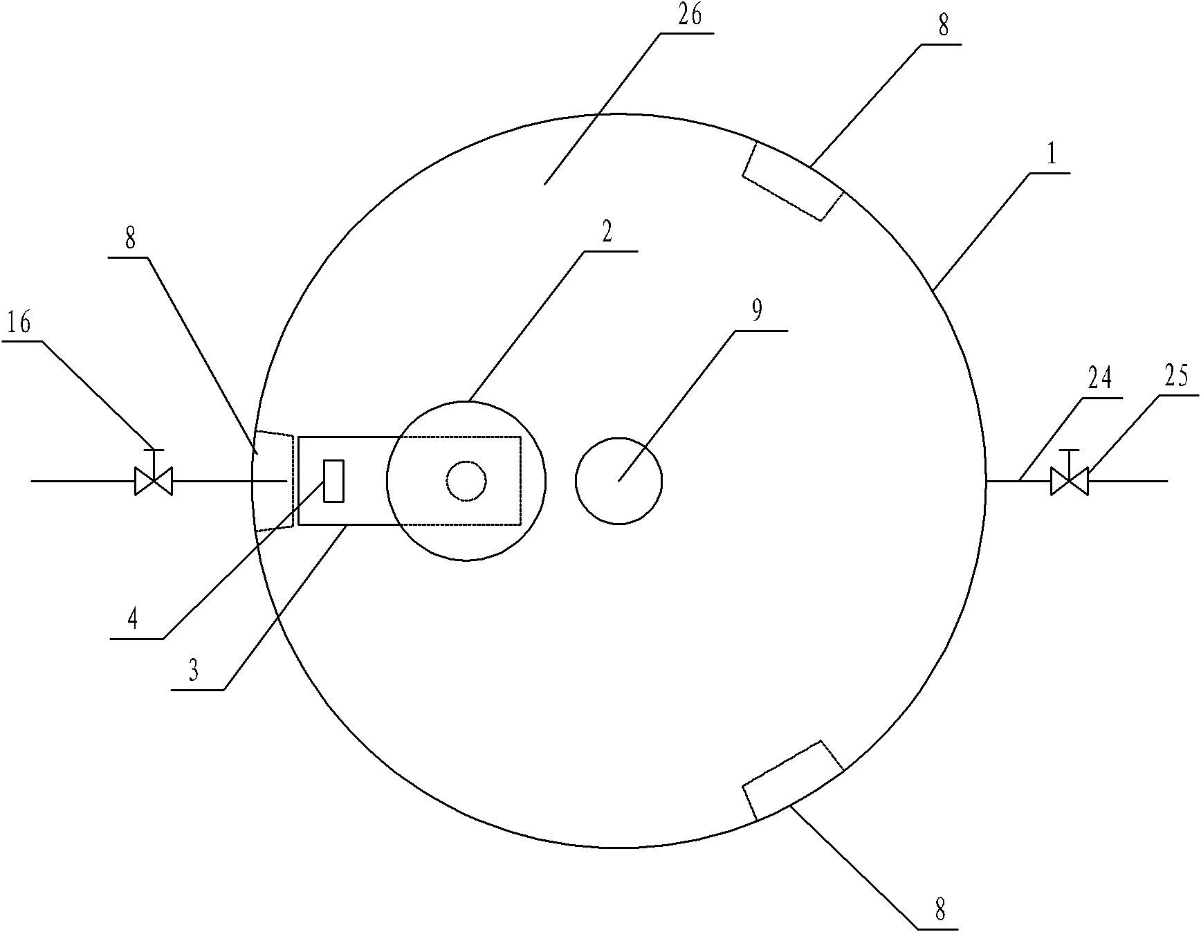 Dissolving and adding system for permanganate composite medicament