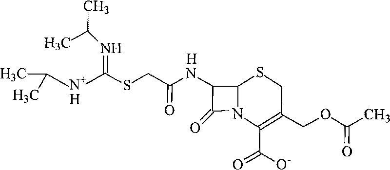 Novel route for cefathiamidine compounds