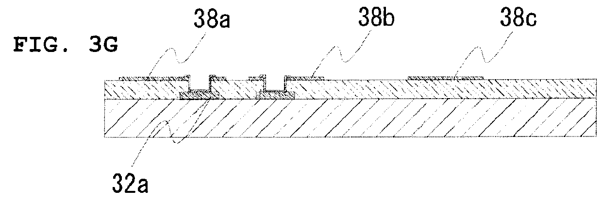 Metal film forming method and conductive ink used in said method