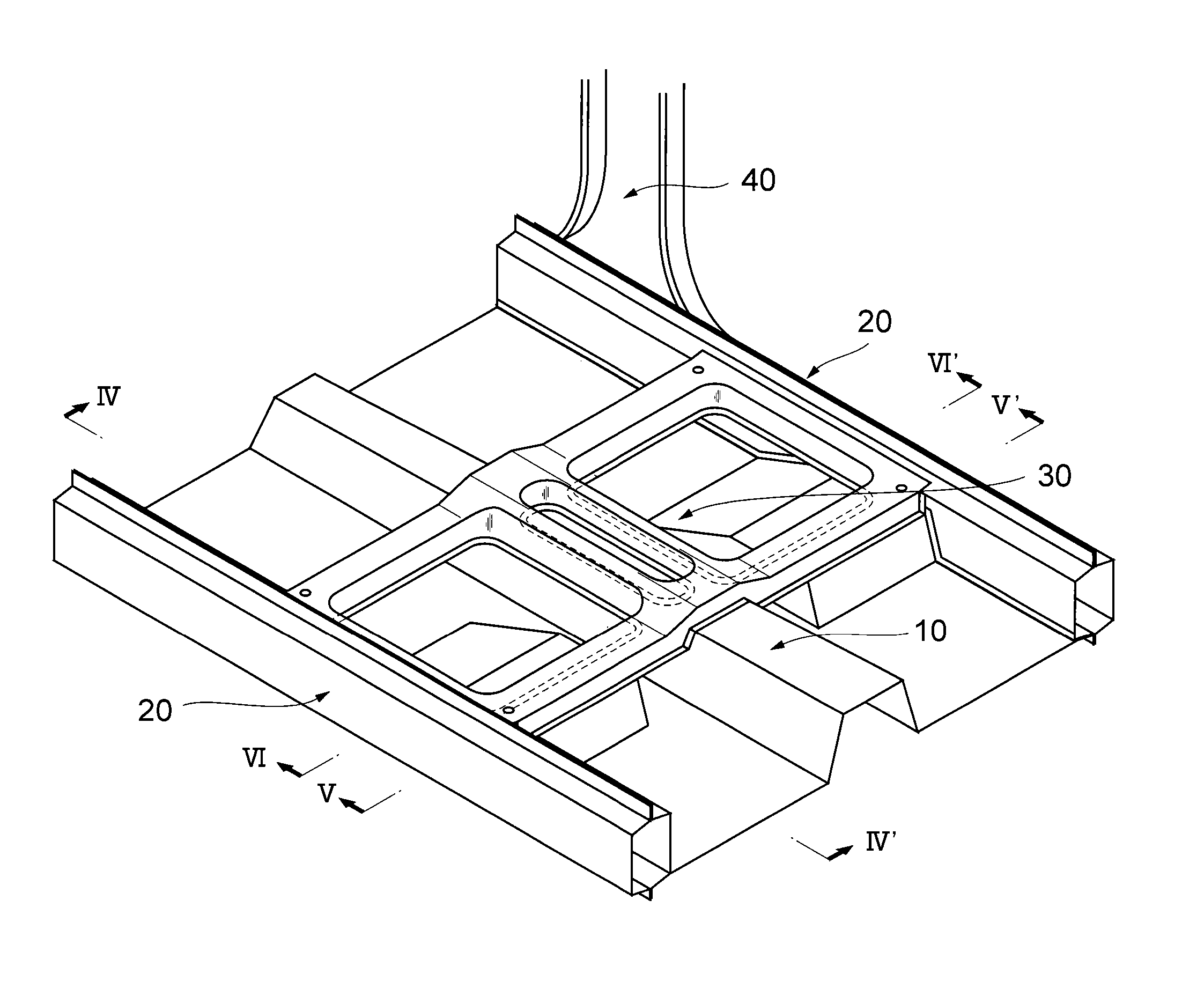 Vehicle underbody structure