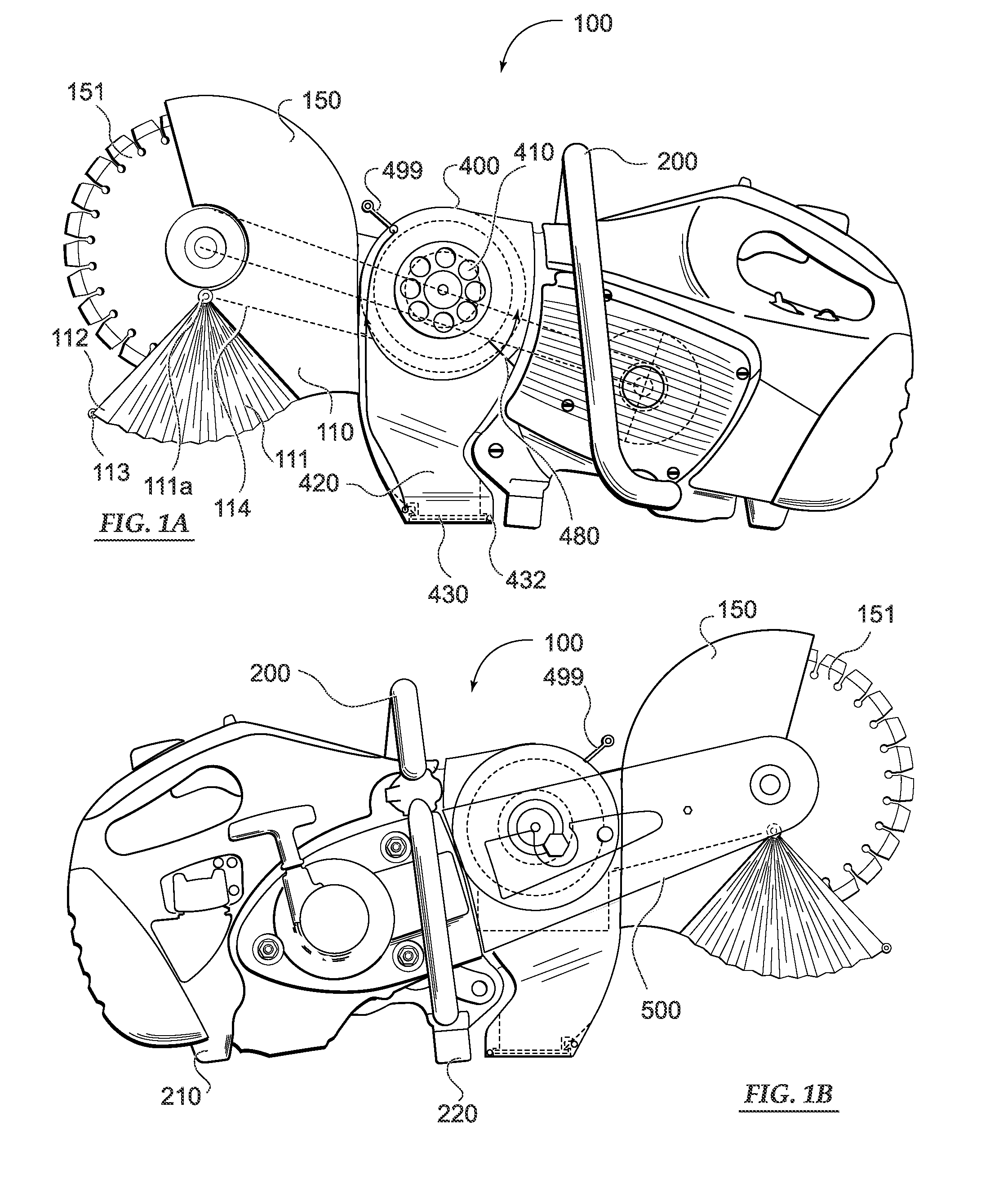 Power saw apparatus with integrated dust collector