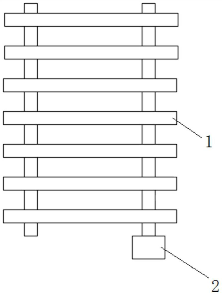 False touch prevention method, system and equipment for electric heating towel rack and storage medium