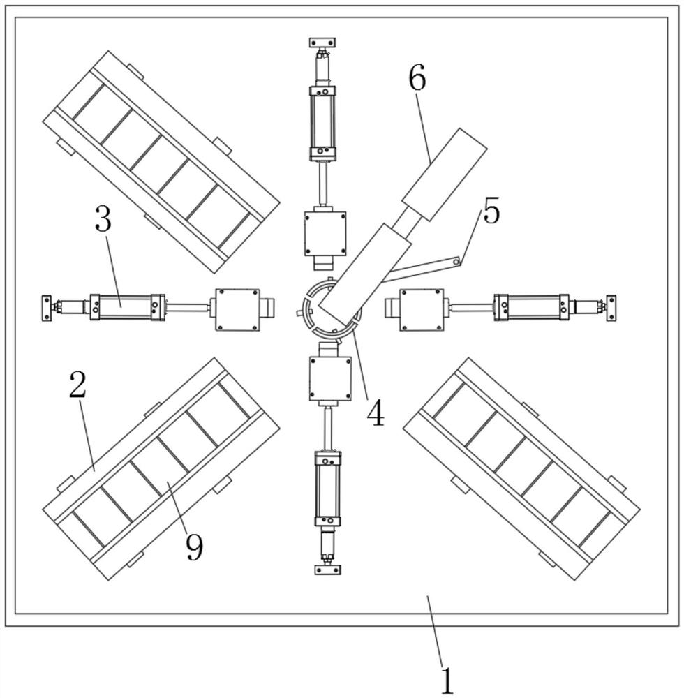 An automatic assembly equipment for the protective wire cover used in the sealing system of the automobile firewall