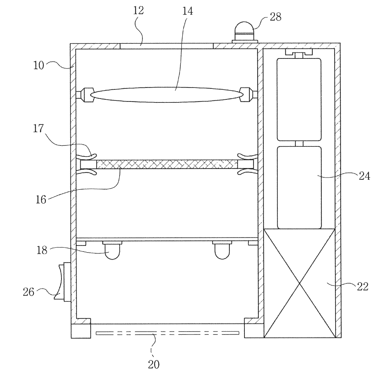 Portable security printed matter authentication device