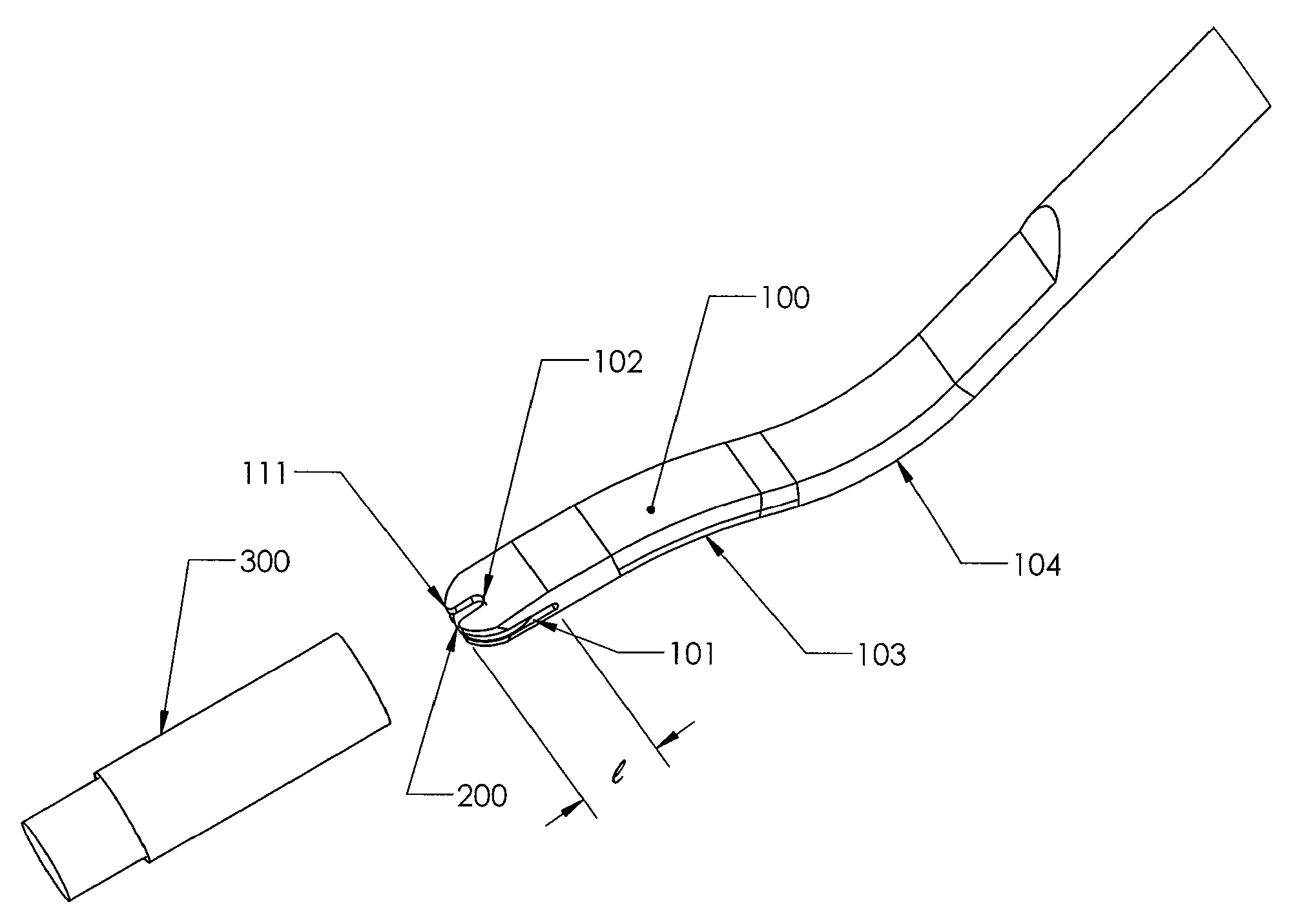 Insertion system for corneal implants