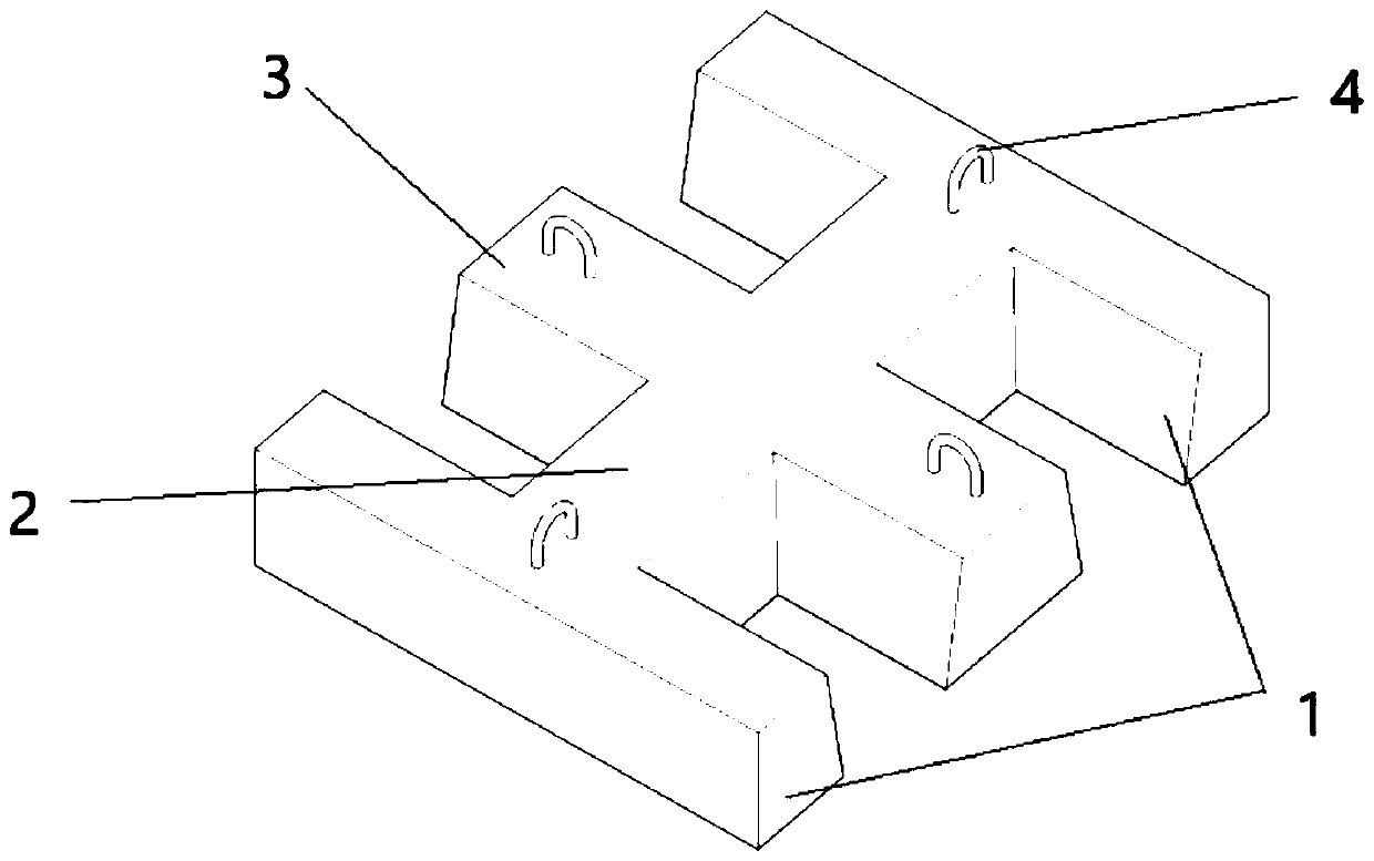 Slope protection plate and flexible connection protection face system