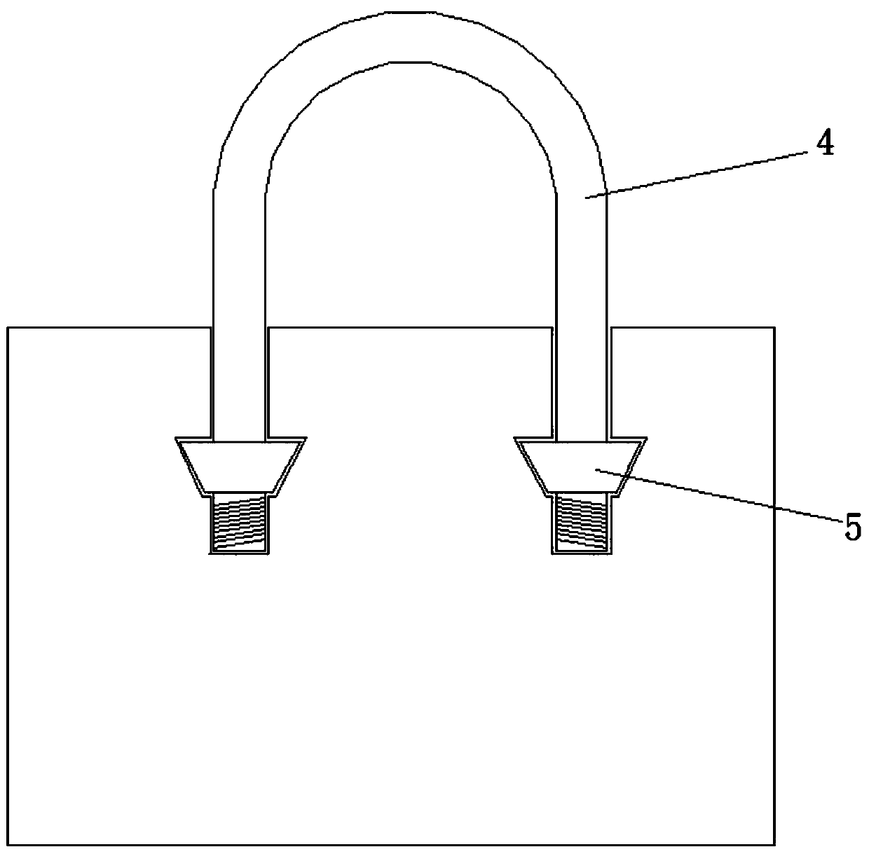 Slope protection plate and flexible connection protection face system