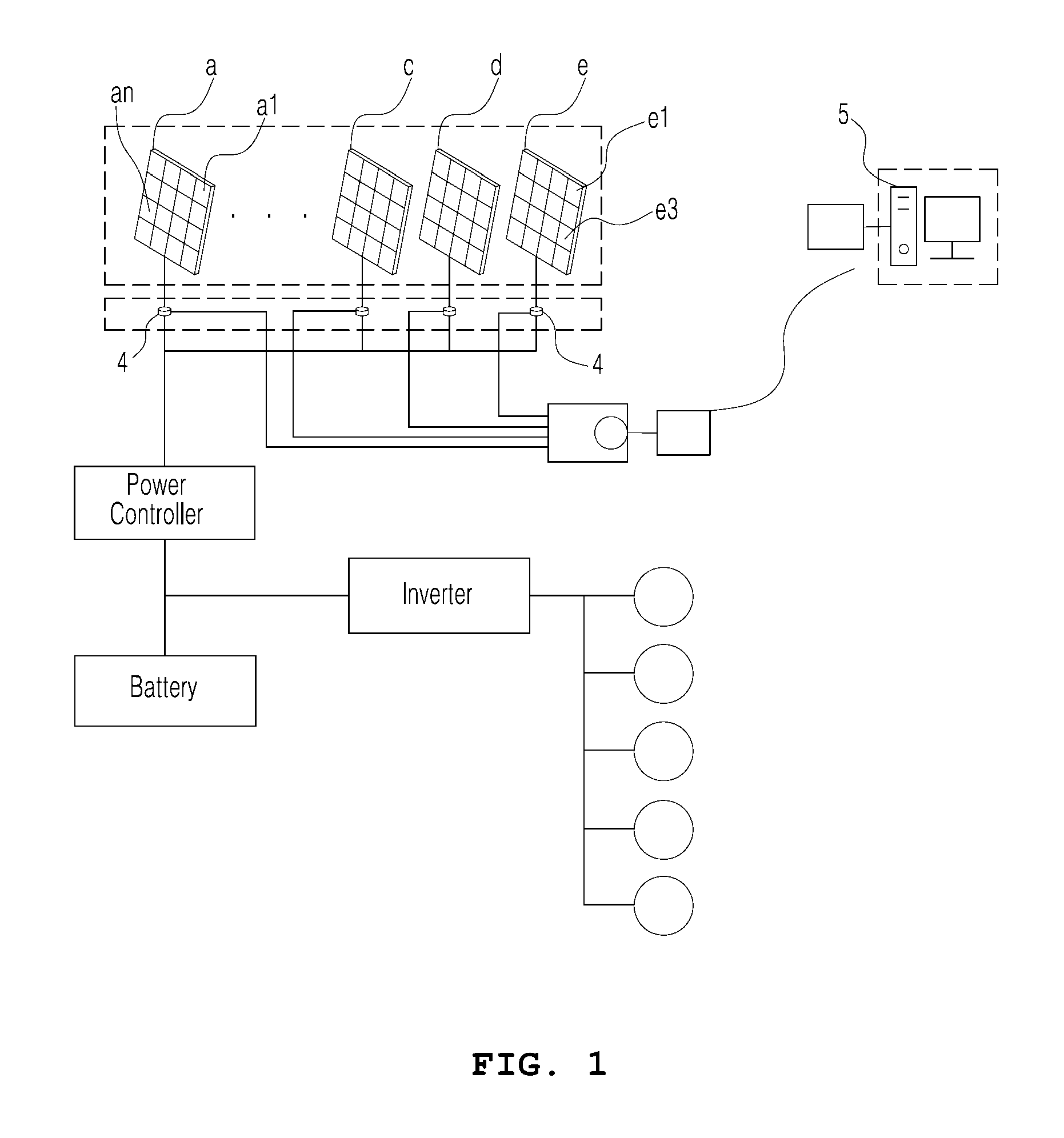 Photovoltaic system having fault diagnosis apparatus, and fault diagnosis method for photovoltaic system