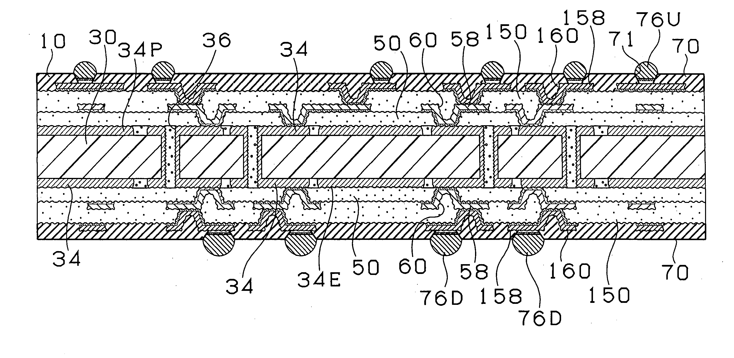 Multilayer printed wiring board