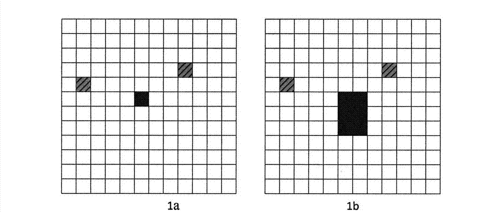 Detection method for spot target on satellite