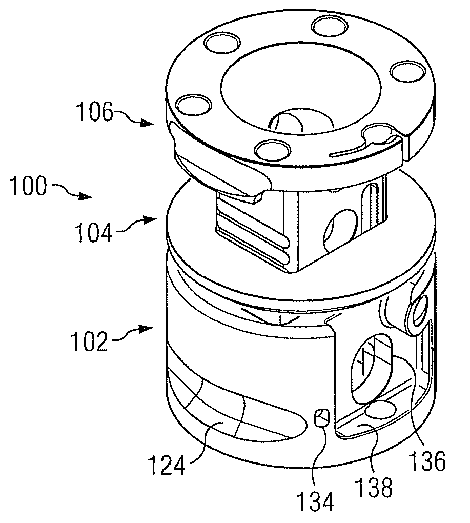 Expanding vertebral body implant