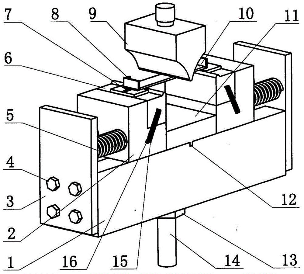 Composite material bending and interlaminar shear sample fast assembly fixture