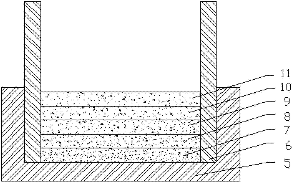 Composite capillary core with differential thermal coefficients for loop heat pipe and preparation method of composite capillary core