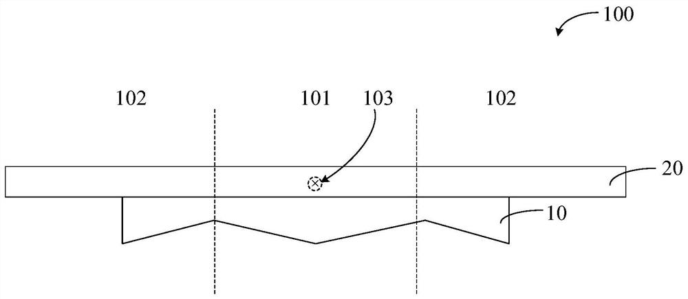 Supporting film and display module