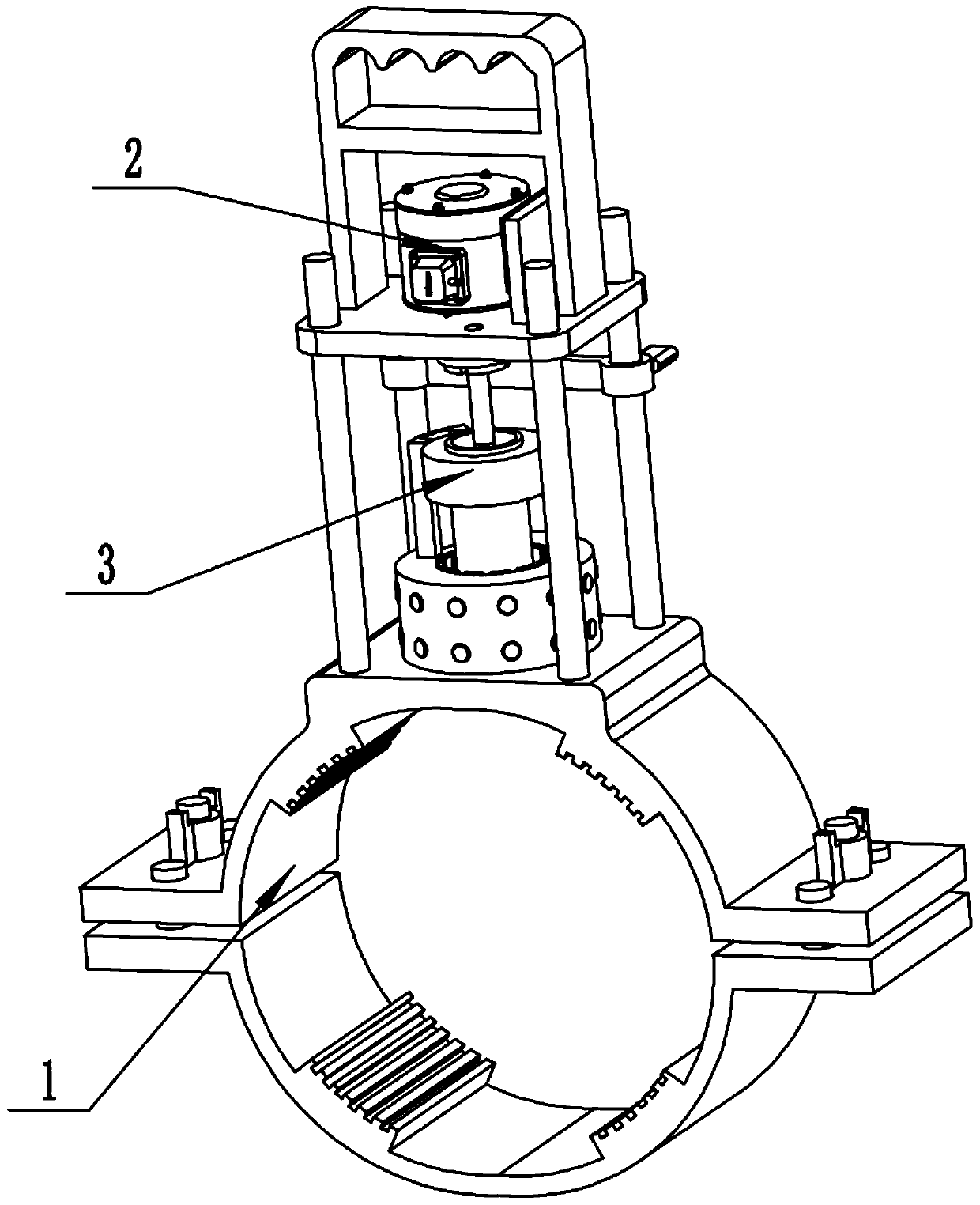 Medical intelligent auxiliary bone drill