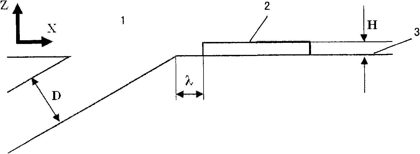 Structure for improving cooling efficiency of gas film of discrete hole