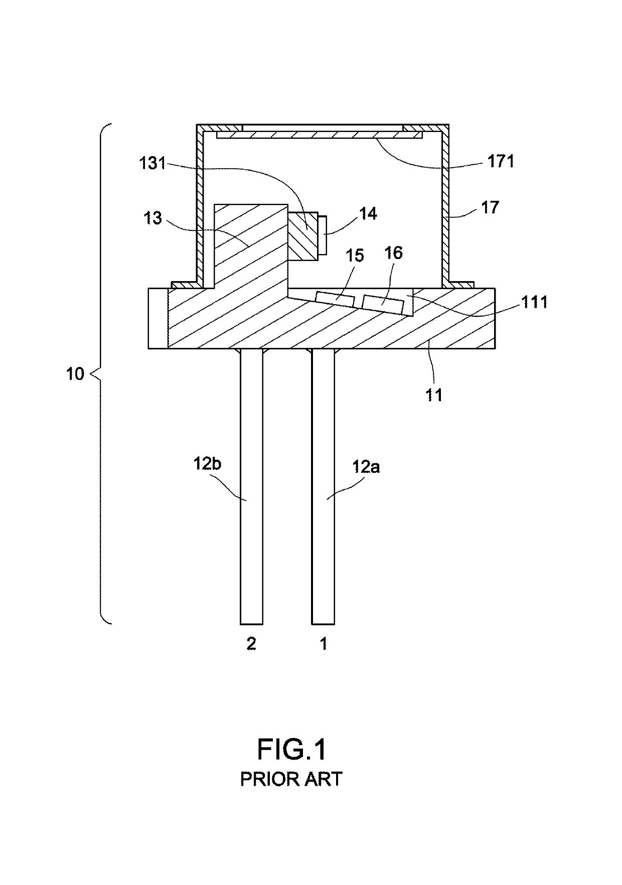 Dot projector with automatic power control