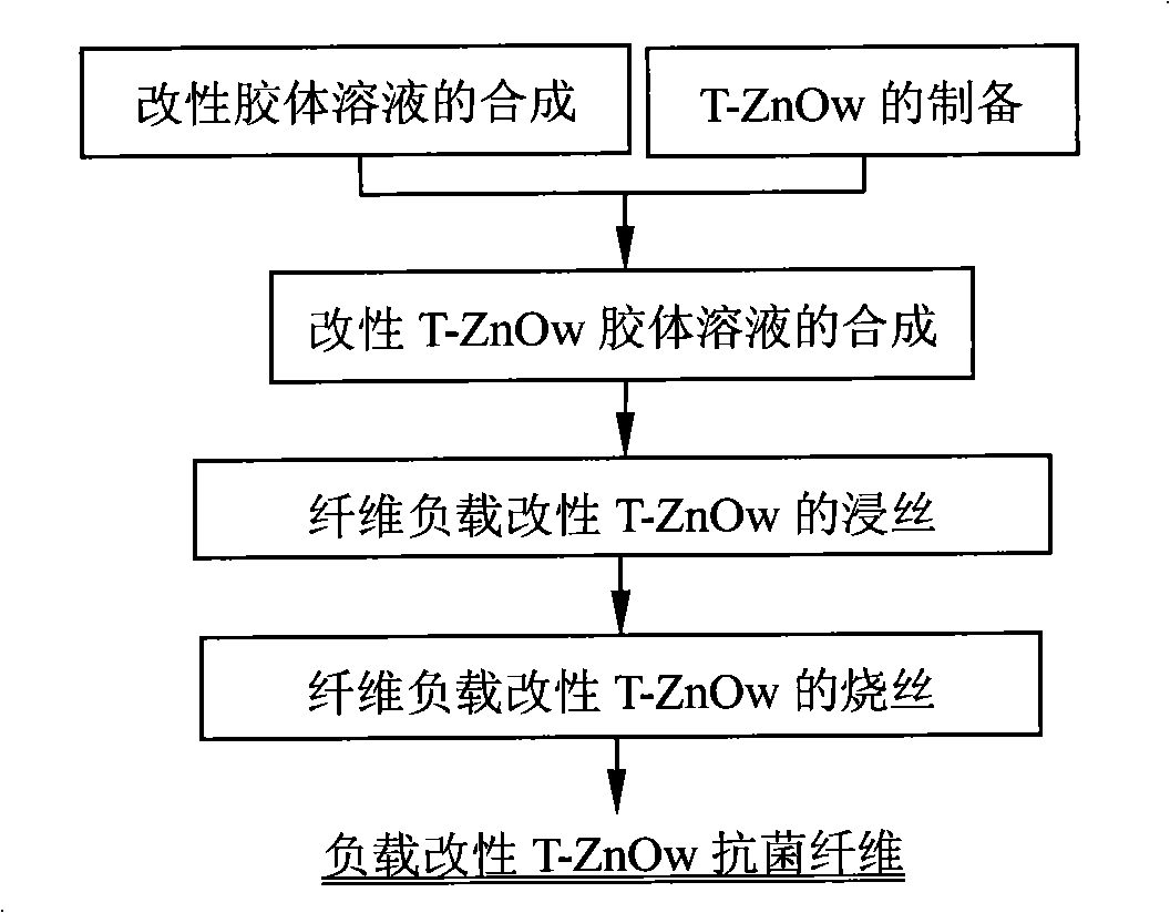 Inorganic coating anti-bacterial fiber and preparation thereof