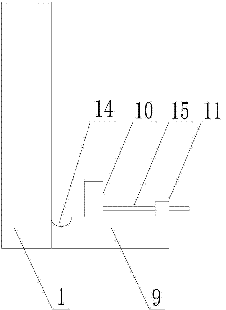 Straightening equipment based on bent steel bar in electric power tower