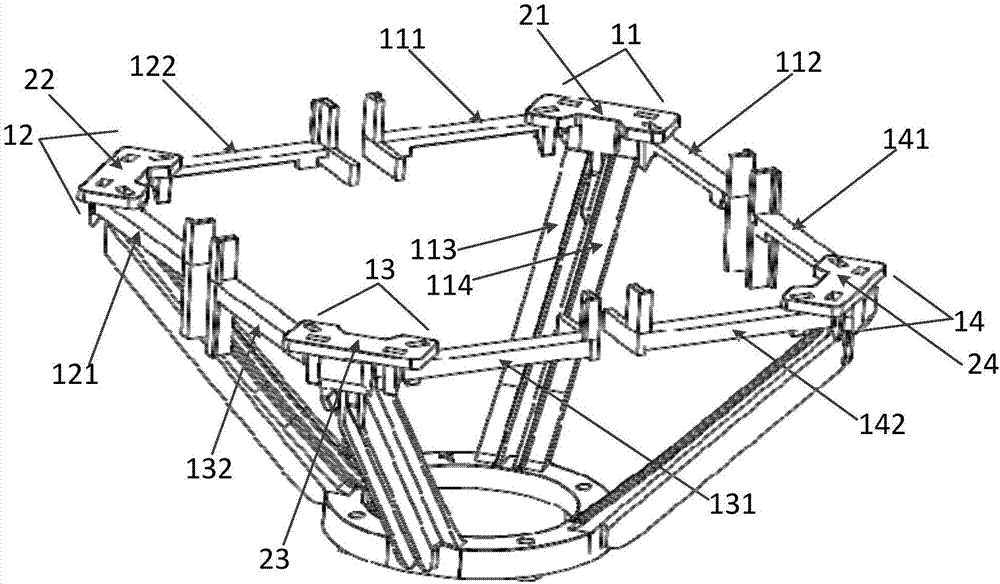 Radiation unit positioning clamp and low-frequency radiation unit