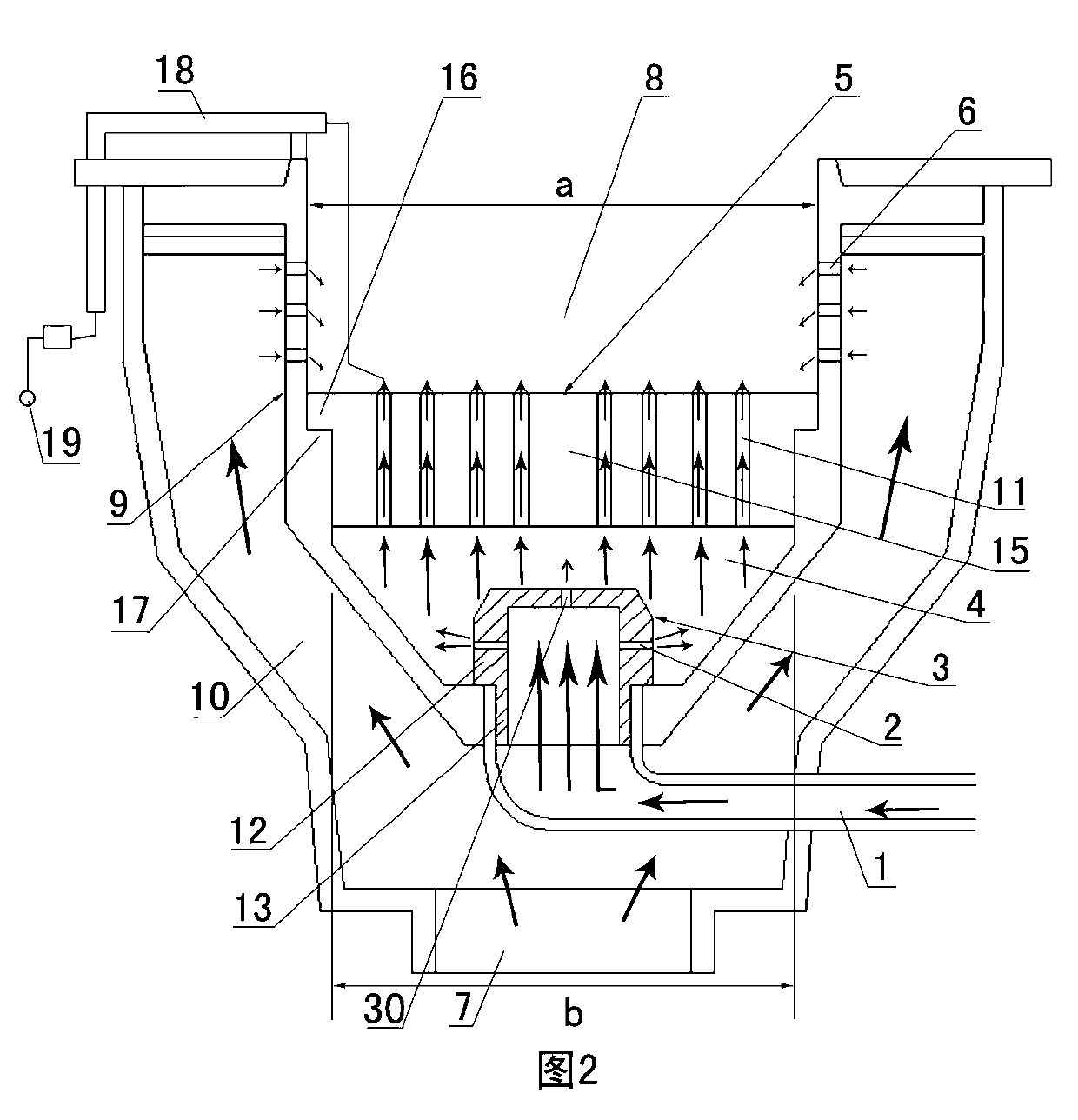 Heat collecting type combustor assembly with high efficiency and energy saving