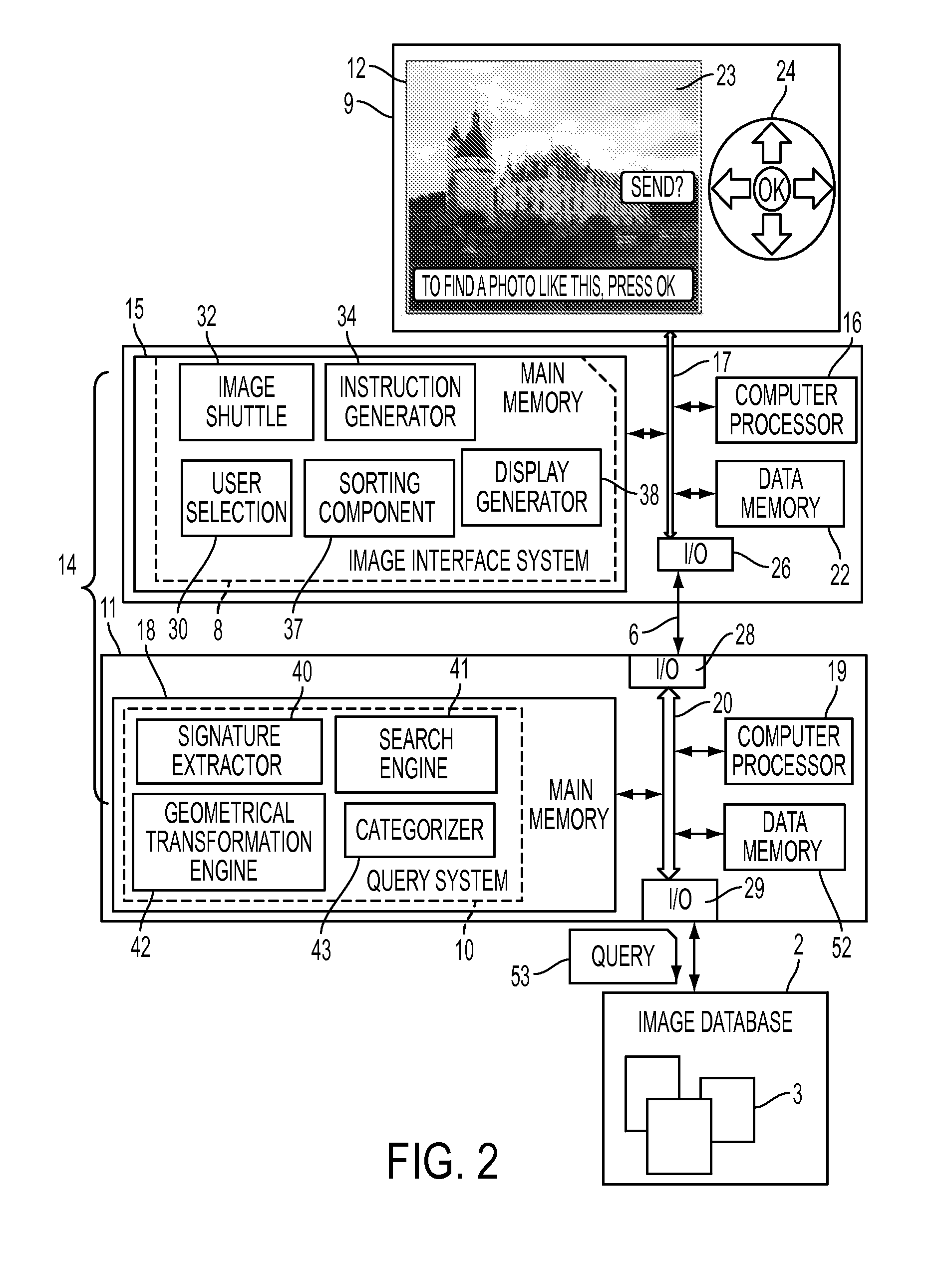 Photography assistant and method for assisting a user in photographing landmarks and scenes