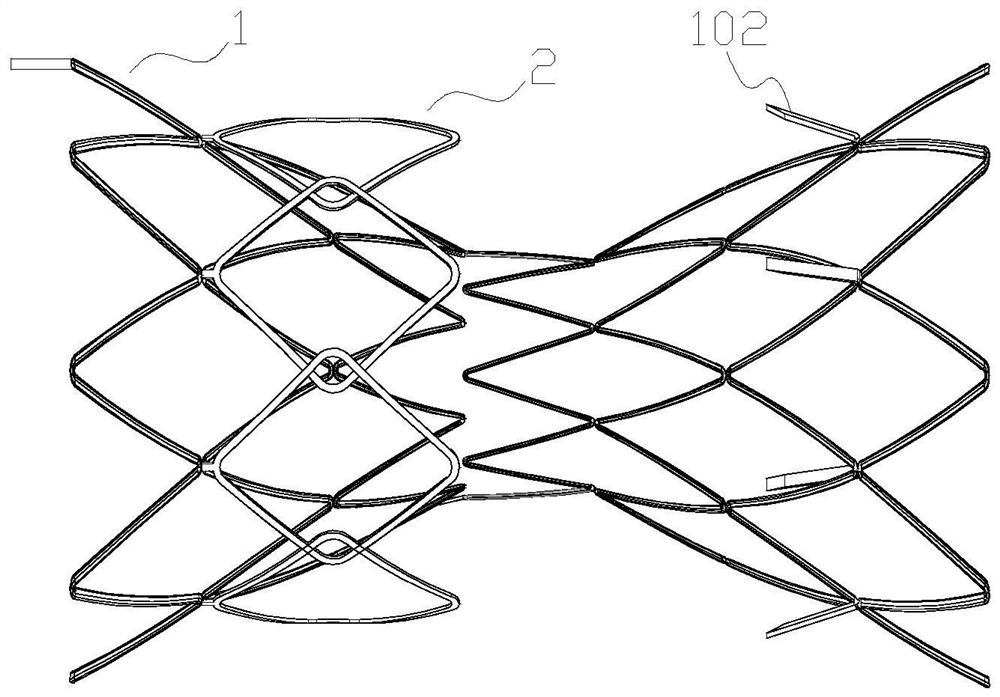 Vein-constricted covered stent-graft device for myocardial ischemic coronary vessels