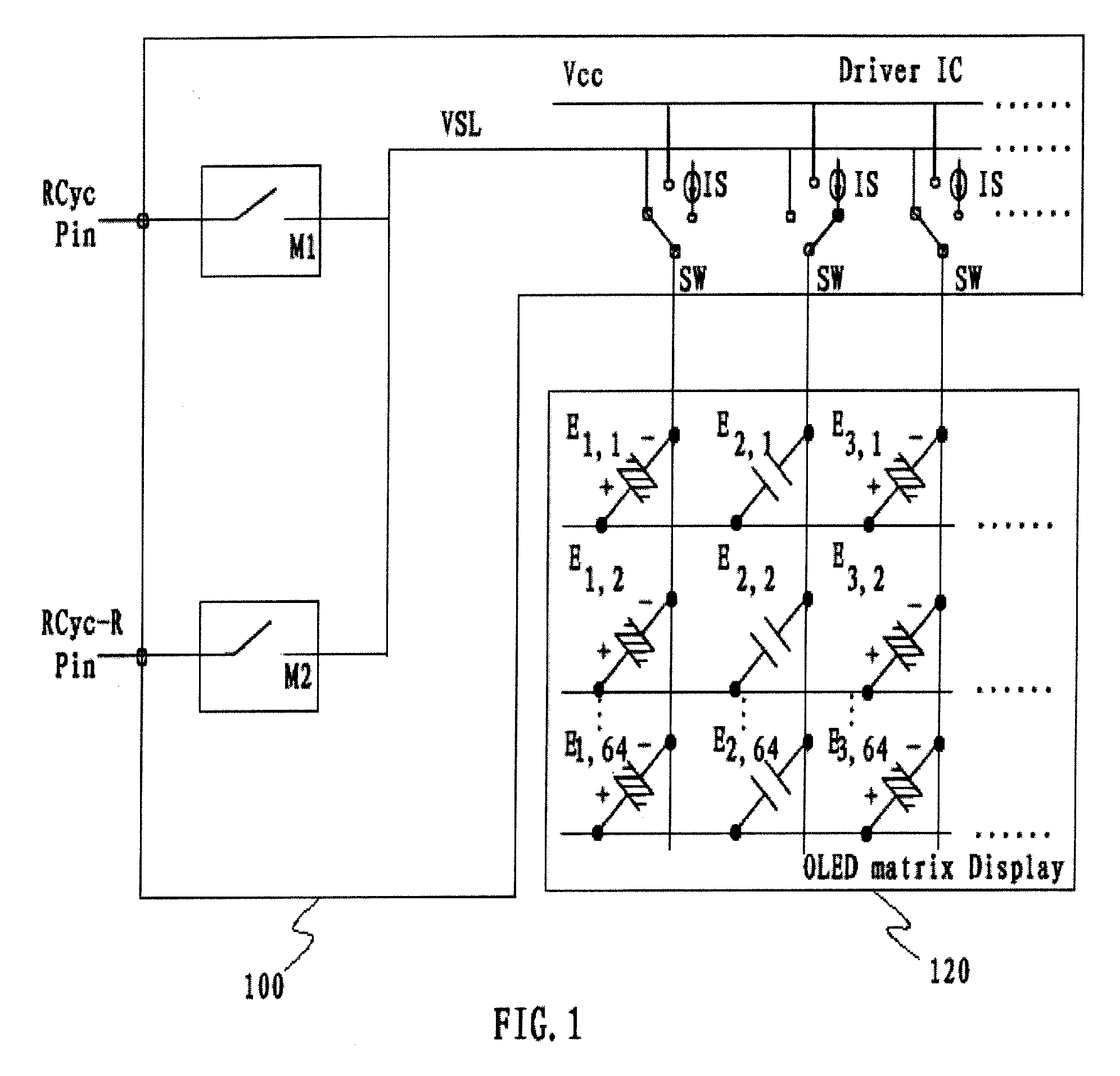 Method and apparatus for power recycling in a display system